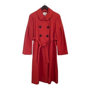 DOROTHEE SCHUMACHER Jacket ARTICLE INDIVIDUAL DESIRE SLEEVE Trench Coat Sz M